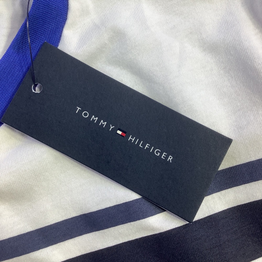 Tommy Hilfiger Boys T Shirt Size M 10/12 Colorblock Logo Graphic Tee‎ NWT - Picture 5 of 11